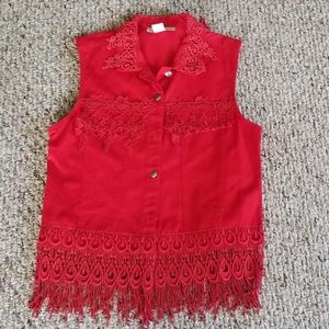 St Joanne embellished vest